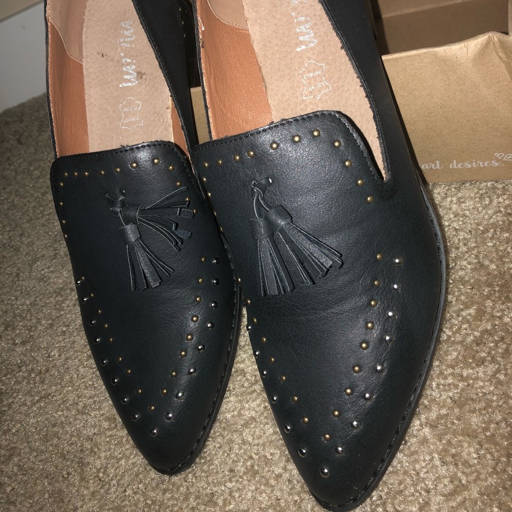 NWTO!!! Black slip ons